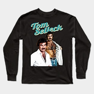 Tom Selleck is the Daddy Long Sleeve T-Shirt